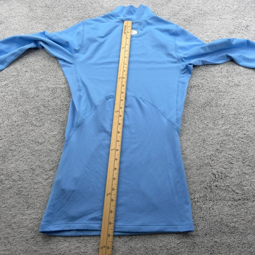 Under Armour Compression Shirt Mens Medium Carolina Blue ColdGear Base Layer